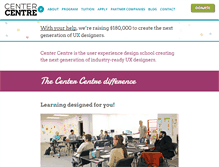 Tablet Screenshot of centercentre.com